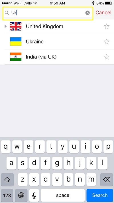 4.8 location search in action