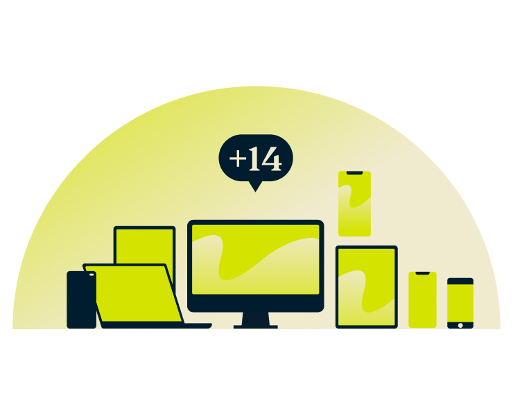 Up To 14 Devices@2x 3