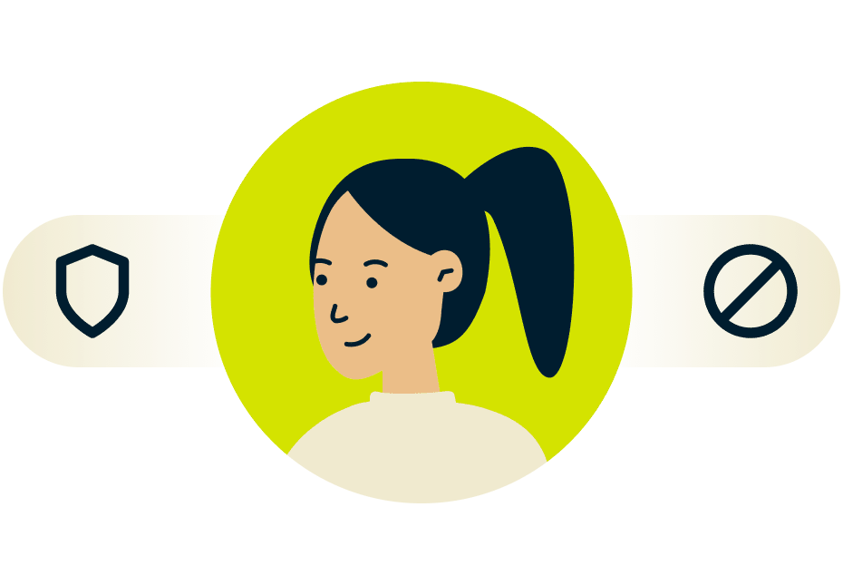 generic advanced protection adult site blocker illustration