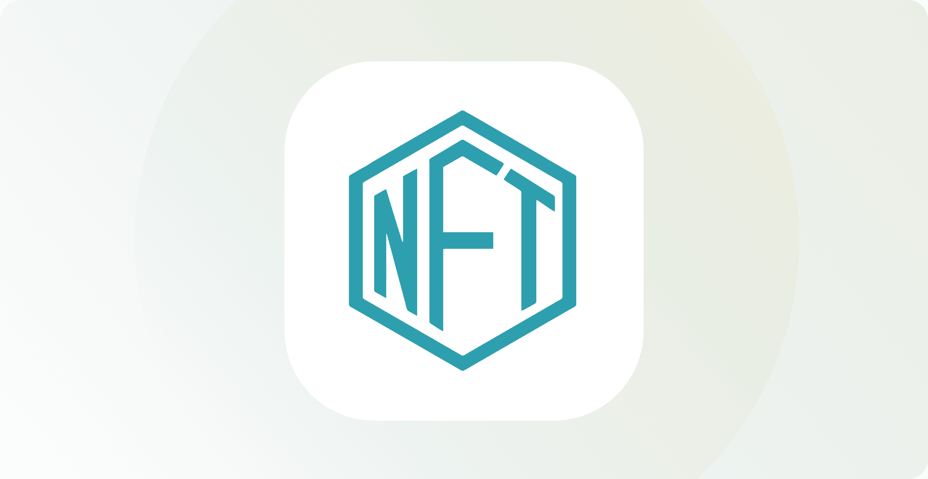 NFT badge in a squircle 
