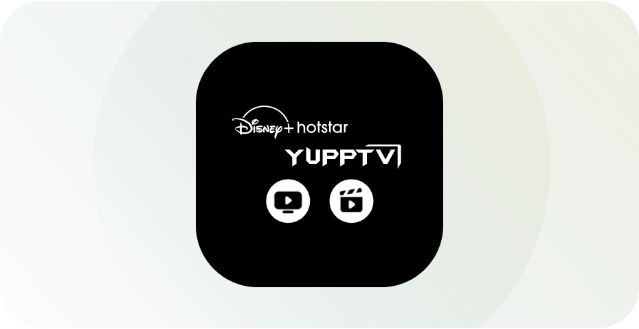 Indian streaming service logos