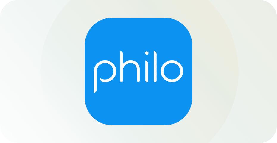 Philo TV logo.