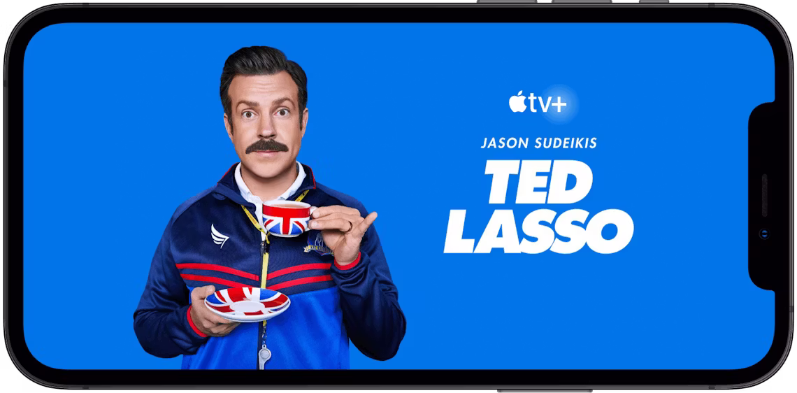 iPhone에서 Apple TV+ VPN을 이용하여 Ted Lasso를 시청하세요