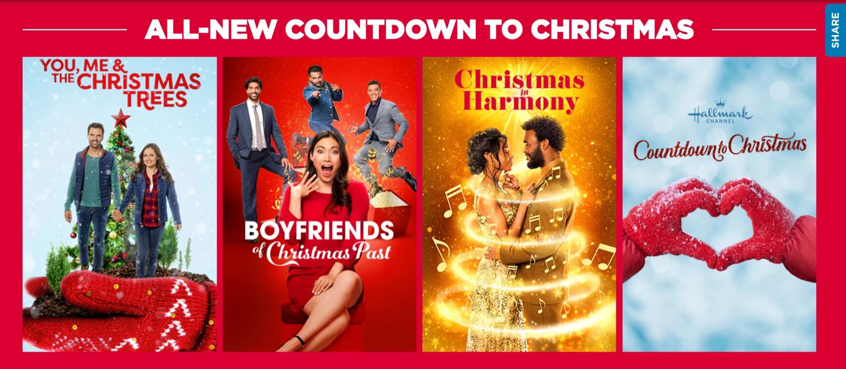 Countdown to Christmas on the Hallmark Channel