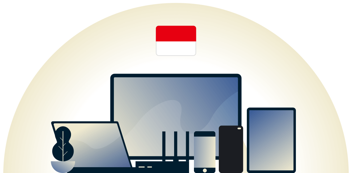 VPN Indonesia melindungi berbagai perangkat.
