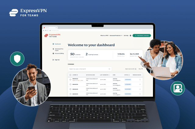 What ExpressVPN looks like when teams start using it